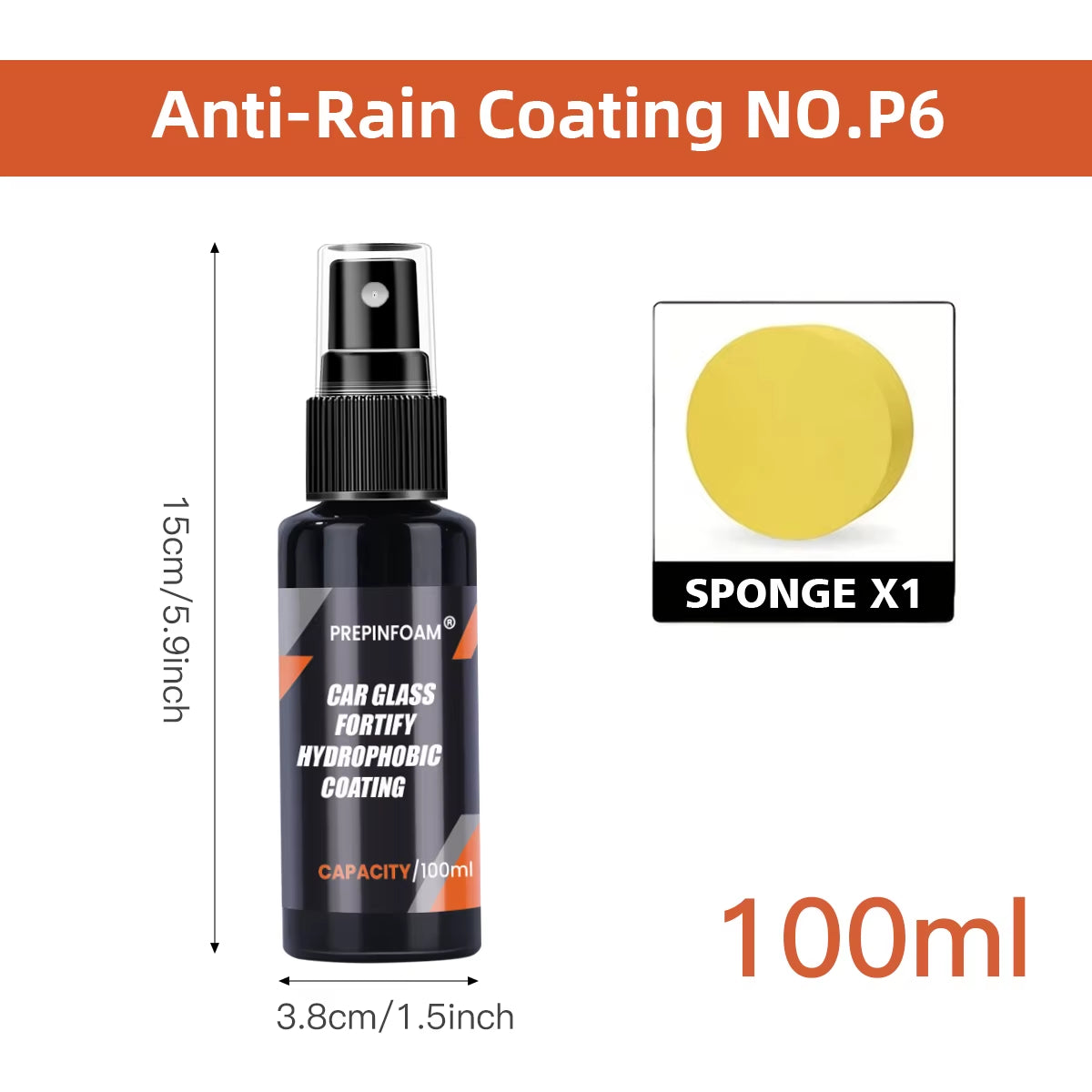Car Glass Oil Film Remover Automotive Glass Sponge Cleaning Brush Front Inner Windshield Glass Oil Film Cleaner for Car Cleaning
