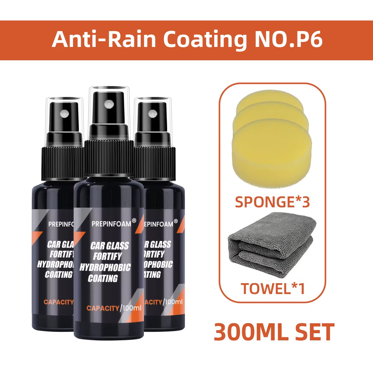 Car Glass Oil Film Remover Automotive Glass Sponge Cleaning Brush Front Inner Windshield Glass Oil Film Cleaner for Car Cleaning