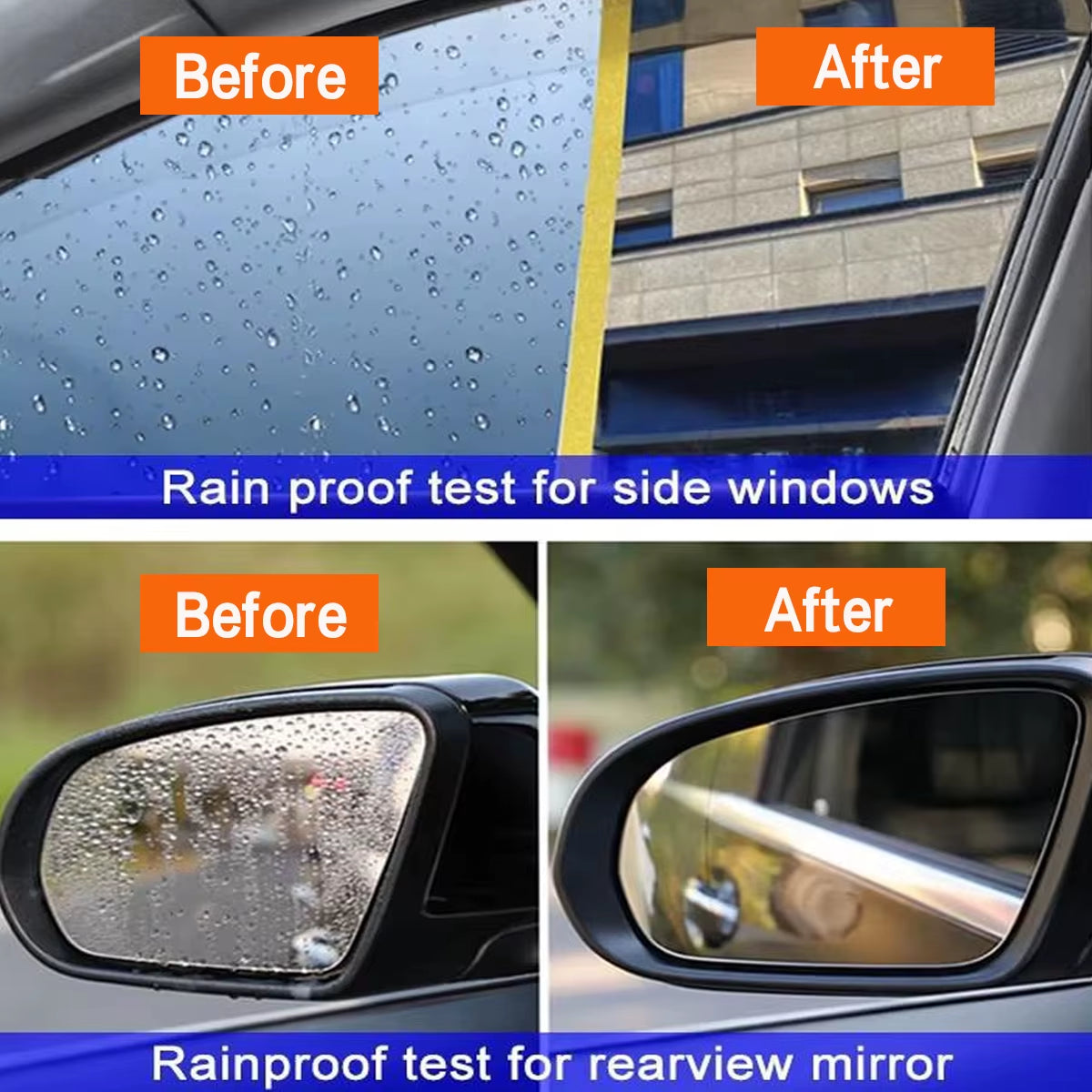 Car Glass Oil Film Remover Automotive Glass Sponge Cleaning Brush Front Inner Windshield Glass Oil Film Cleaner for Car Cleaning