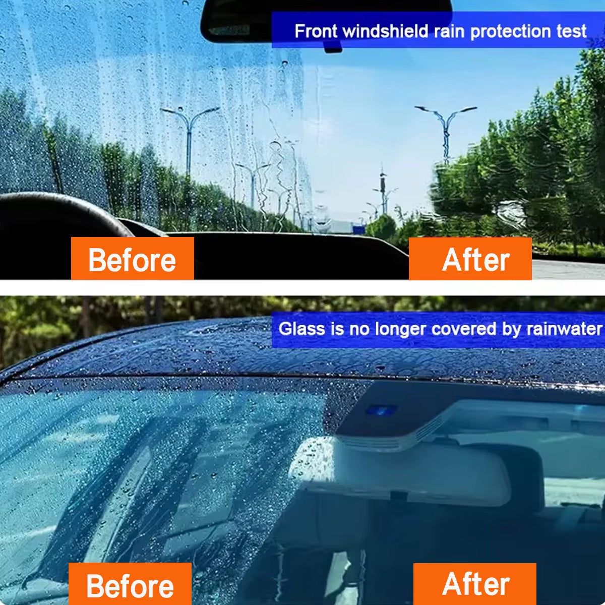 Car Glass Oil Film Remover Automotive Glass Sponge Cleaning Brush Front Inner Windshield Glass Oil Film Cleaner for Car Cleaning