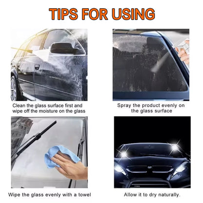 Car Glass Oil Film Remover Automotive Glass Sponge Cleaning Brush Front Inner Windshield Glass Oil Film Cleaner for Car Cleaning